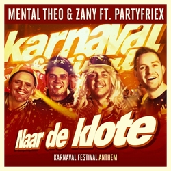 Mental Theo & Zany ft. PartyfrieX - Naar De Klote   CD-Single