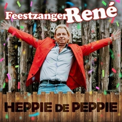 Feestzanger René - Heppie de Peppie  CD-Single