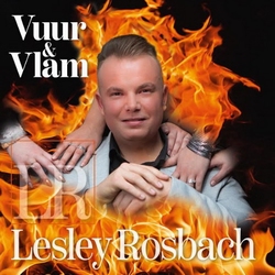 Lesley Rosbach - Vuur & vlam  CD-Single