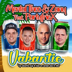 Mental Theo & Zany ft. PartyfrieX - Vakantie!  CD-Single