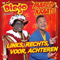 Marco Kraats & Diego - Links, Rechts, Voor, Achteren  CD-Single