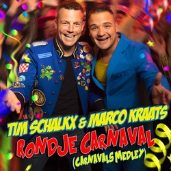 Tim Schalkx & Marco Kraats - Rondje Carnaval  CD-Single