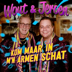 Wout & Jeroen - Kom Maar In M'n Armen Schat  CD-Single