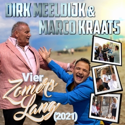 Dirk Meeldijk & Marco Kraats - Vier Zomers Lang (2021)  CD-Single