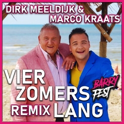 Dirk Meeldijk & Marco Kraats - Vier Zomers Lang (remix)  CD-Single