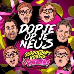Gebroeders Rossig & De Sfeermakers - Dopje Op Je Neus  CD-Single