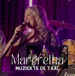 Margretha - Muziek is de taal  CD-Single