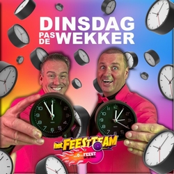 Feestteam - Dinsdag Pas De Wekker  CD-Single
