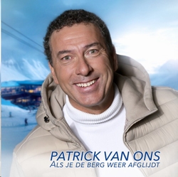 Patrick van Ons - Als je de berg weer afglijd  CD-Single
