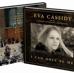 Eva Cassidy - I Can Only Be Me with LSO  DeLuxe  CD met Boek