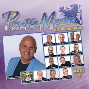 Dennie Damaro Presenteert Piraten muziek Uit Vlaanderen 7  CD
