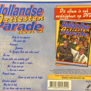 Hollandse Artiesten Parade Deel 2  CD