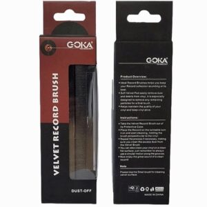 Goka Velours Platenborstel