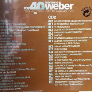 Marianne Weber - Top 40 Ultimate Collection  CD2